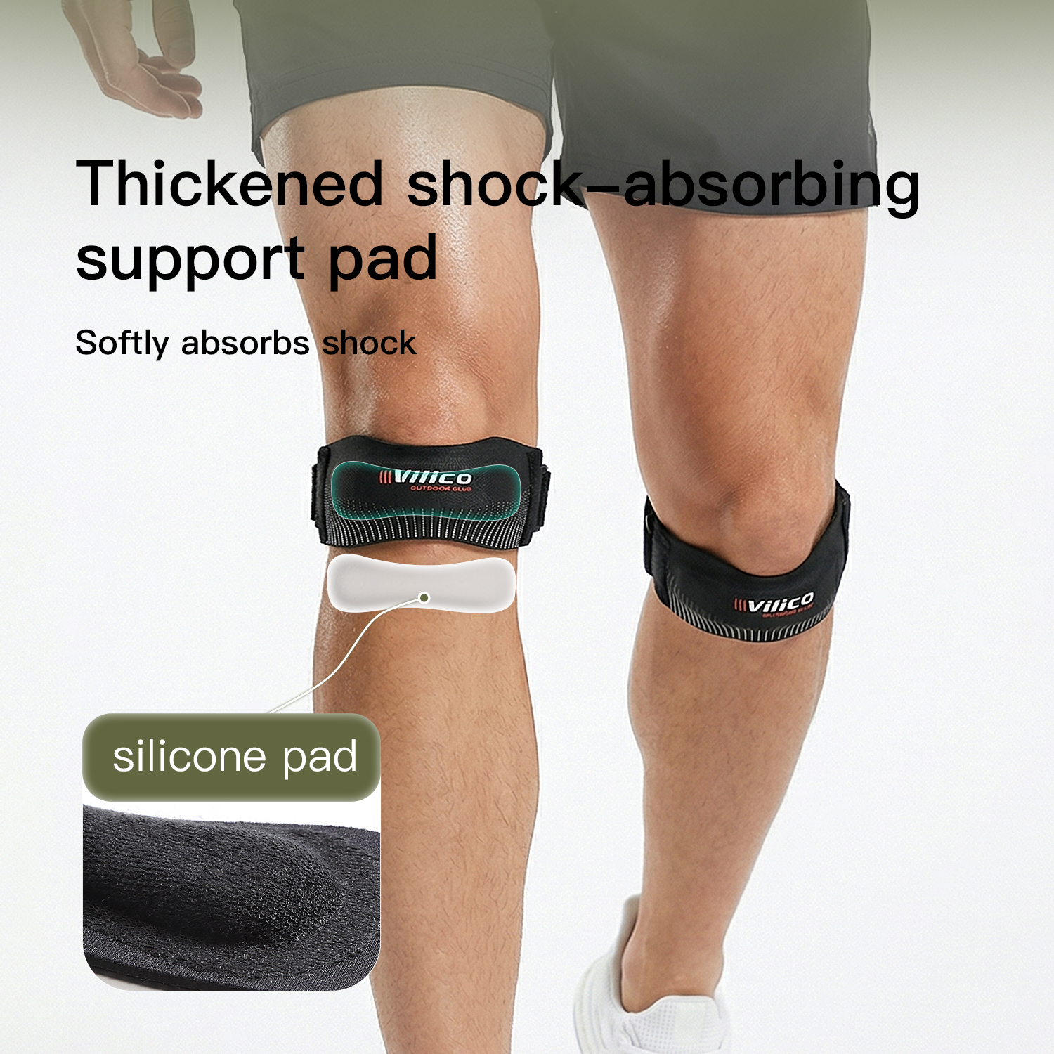 Compression Sleeve Calf - 1PC Copper Knee Brace for Arthritis