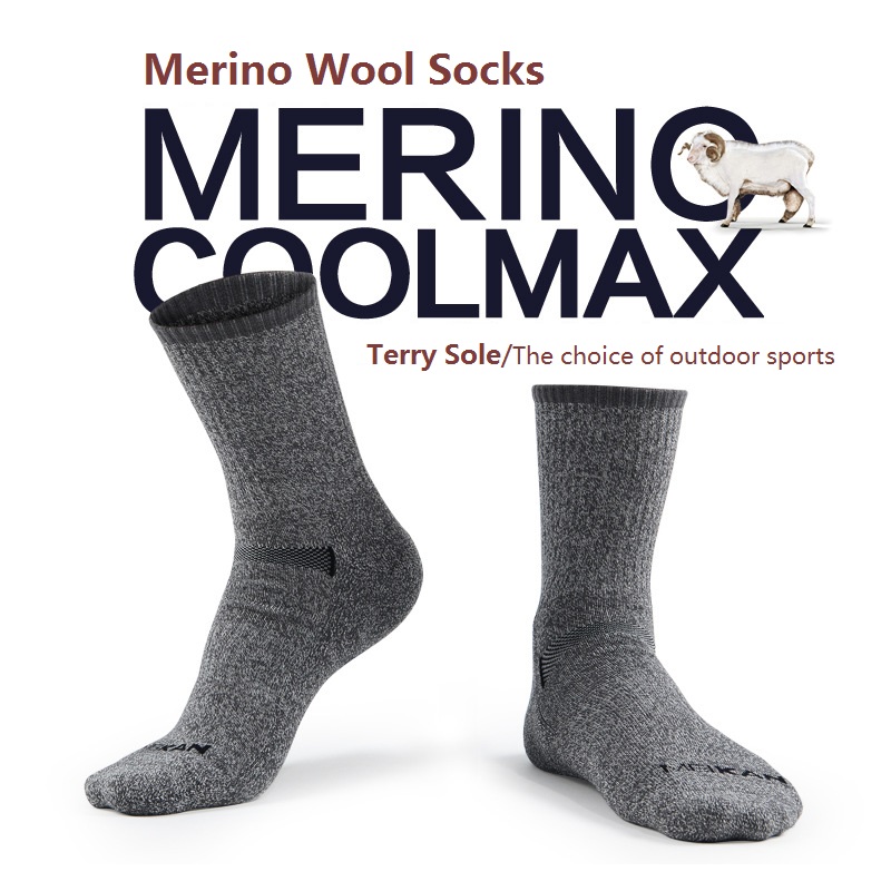 Wool Hiking Sock - MK5108 MEIKAN Merino Len Tất Ngoài