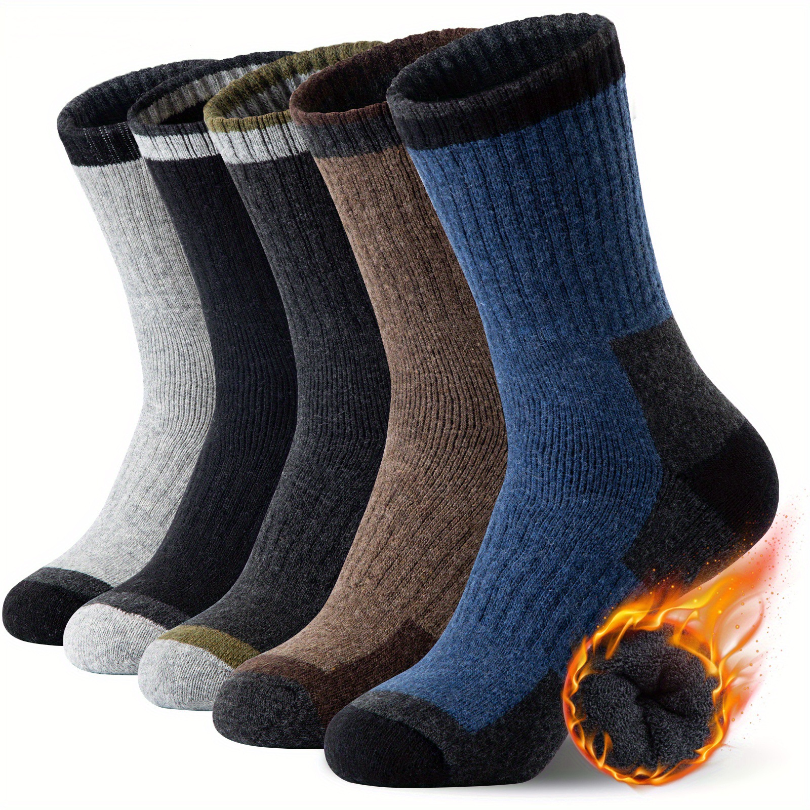 Thermal Sock Winter - Winter Merino Wool Socks Thickened Warm