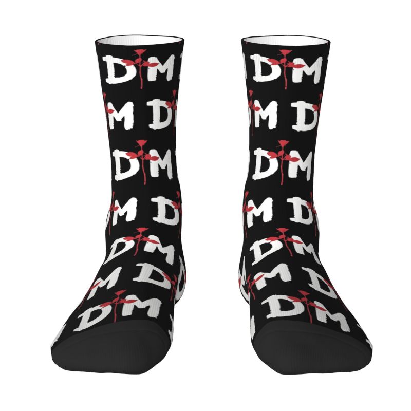 Dress Sock Men - Custom Depeche Mode Mens Crew Socks