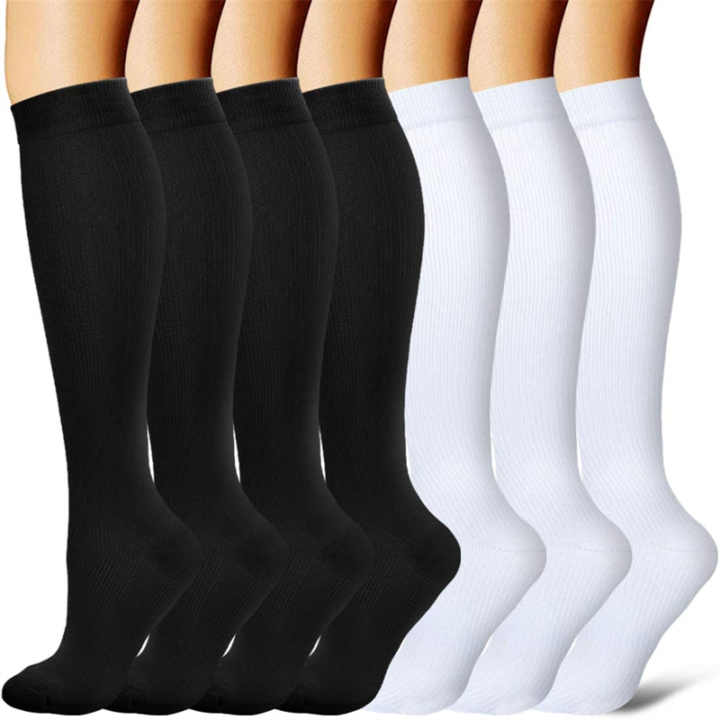 Compression Sock Medical - 7 Pair Compression Socks Women Men