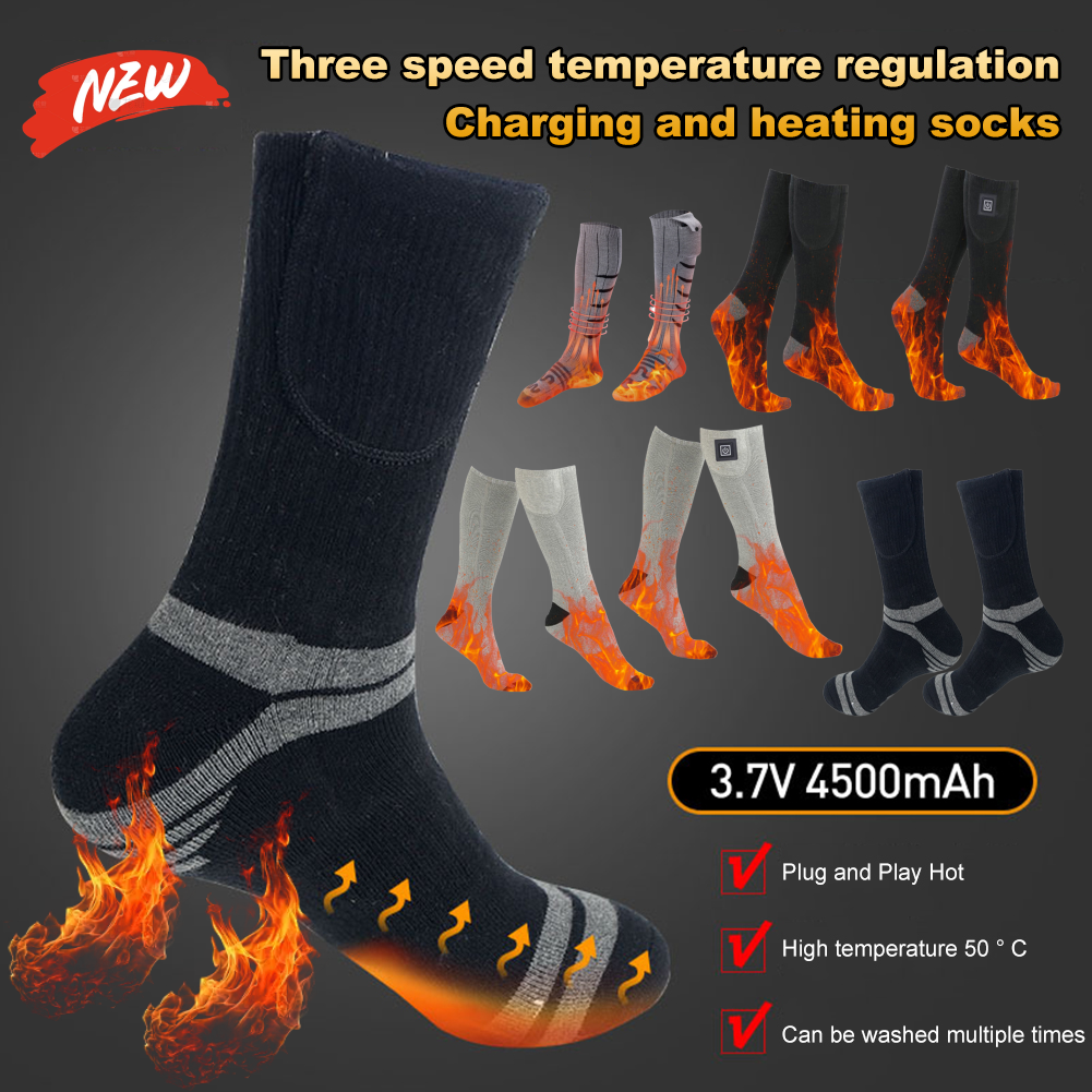 Thermal Sock Winter - Winter Electric Heated Socks USB Charging
