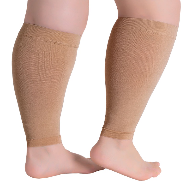 Compression Sleeve Calf - 1 Pair Fitness Running Compression Sleeves