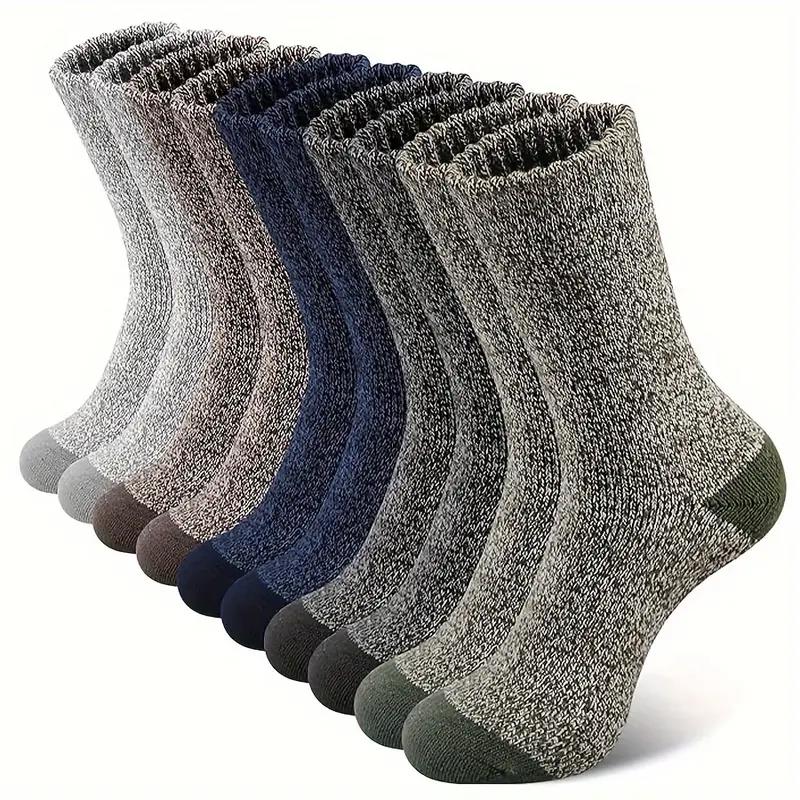 Wool Hiking Sock - 5 Pairs Merino Wool Socks For