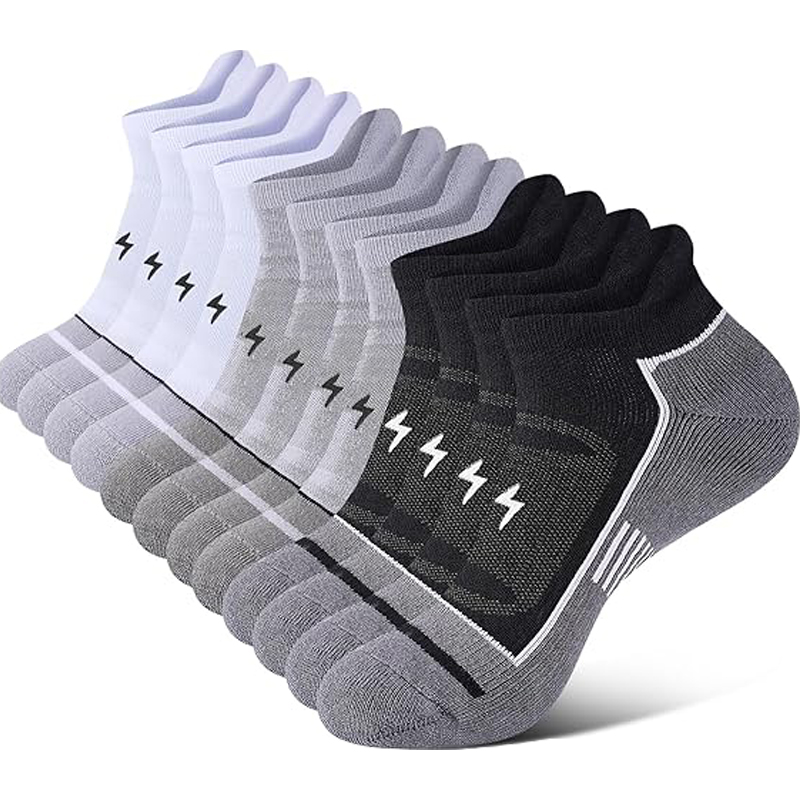 Athletic Sock Cushion - 6 Pack Men's Athletic Socks Thick