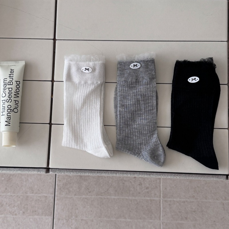 Silk Sock Bamboo - SP&CITY Summetr Thin Sweet Cotton Pile