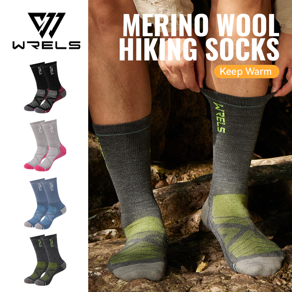 Thermal Sock Winter - WRELS 1/2/3 Merino Wool Socks Thermal