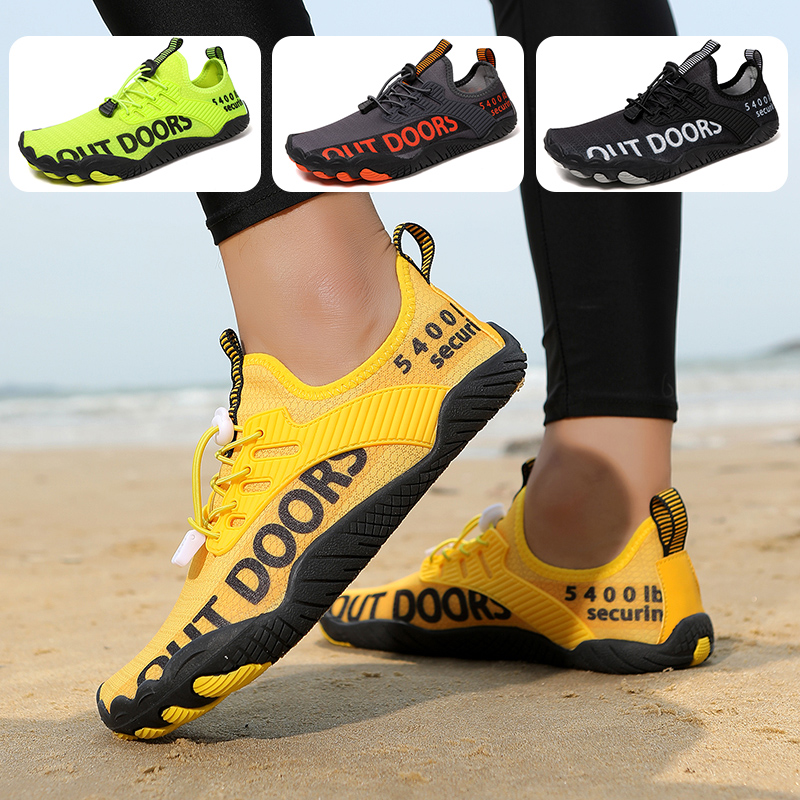 Grip Sock Yoga - Men Water Shoes Beach Barefoot Aqua