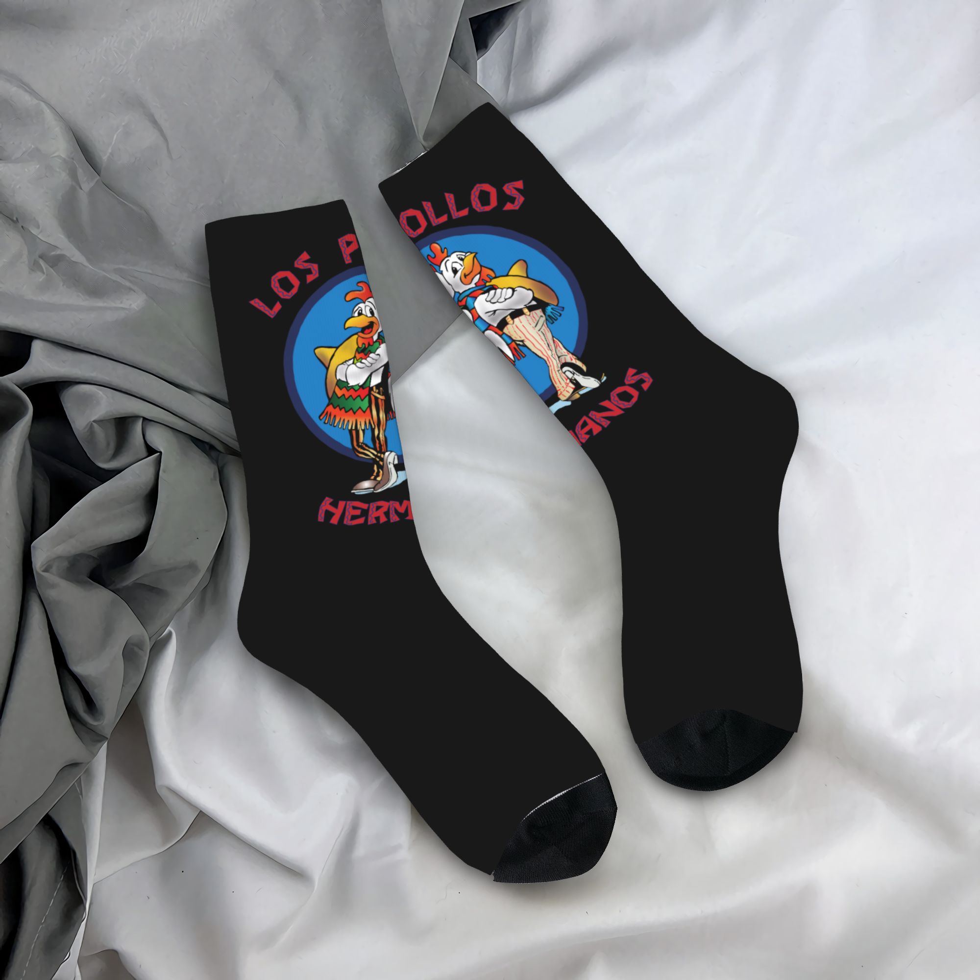 Dress Sock Men - Custom Funny Los Pollos Hermanos Dress
