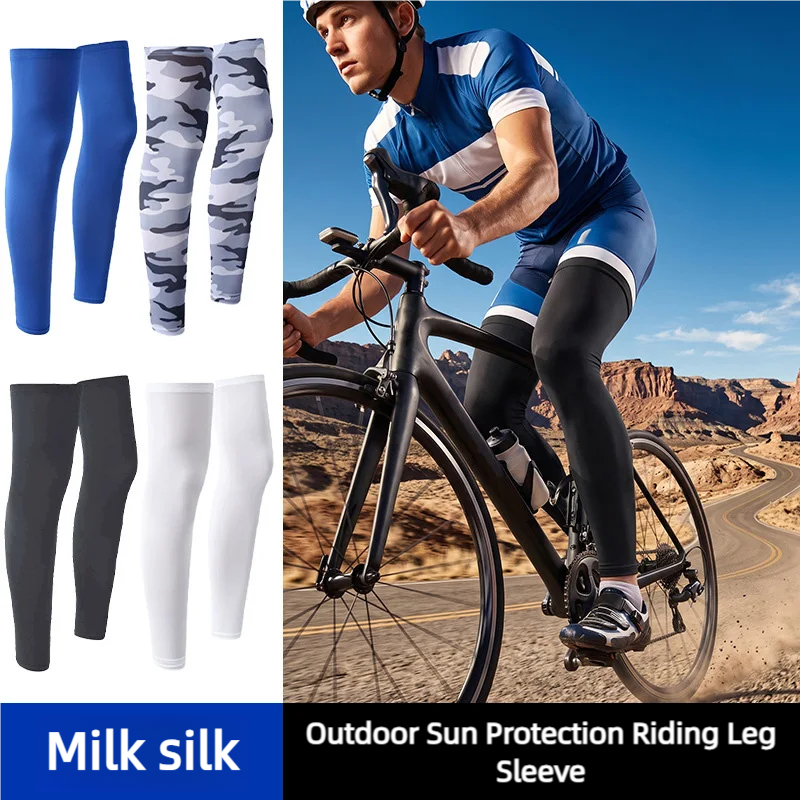 Compression Sleeve Calf - Cycling Leg Sleeves UV Protection Compression