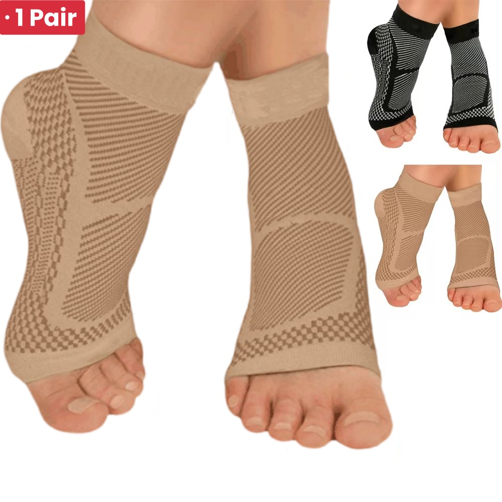 Ankle Brace Sock - 1Pair Sports Ankle Support Brace Compression