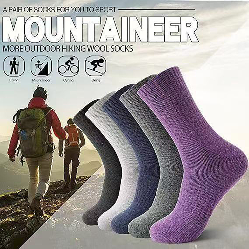 Wool Hiking Sock - Merino Wool Socks Men's Wool Hiking
