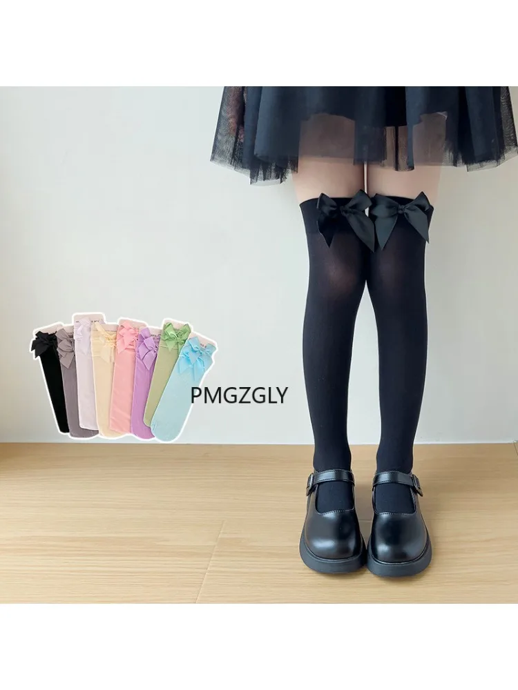 Girls Stockings * Pink Bow Kne - đánh giá và giá Thigh High Sock Stay Up