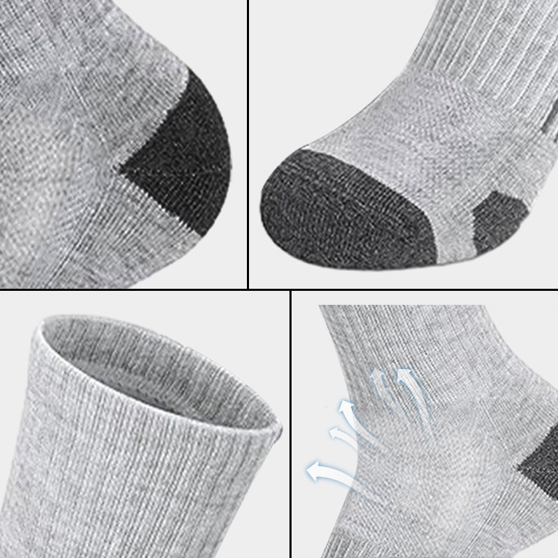 Men's 6 Pairs Pack High Perfor - đánh giá và giá Cotton Crew Sock Pack