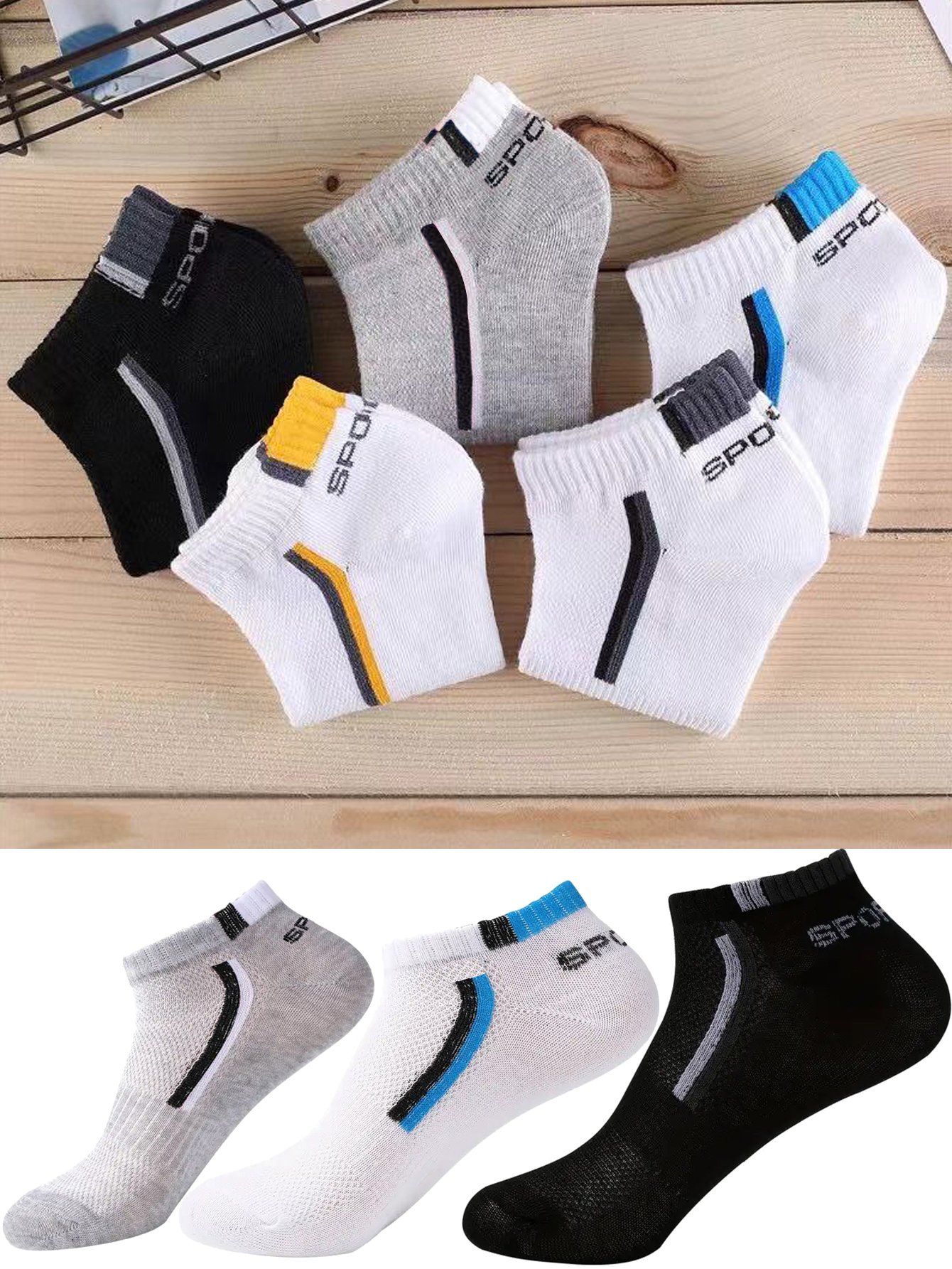 30pairs Men's Fashion Cotton B - đánh giá và giá Ankle Sock Low Cut