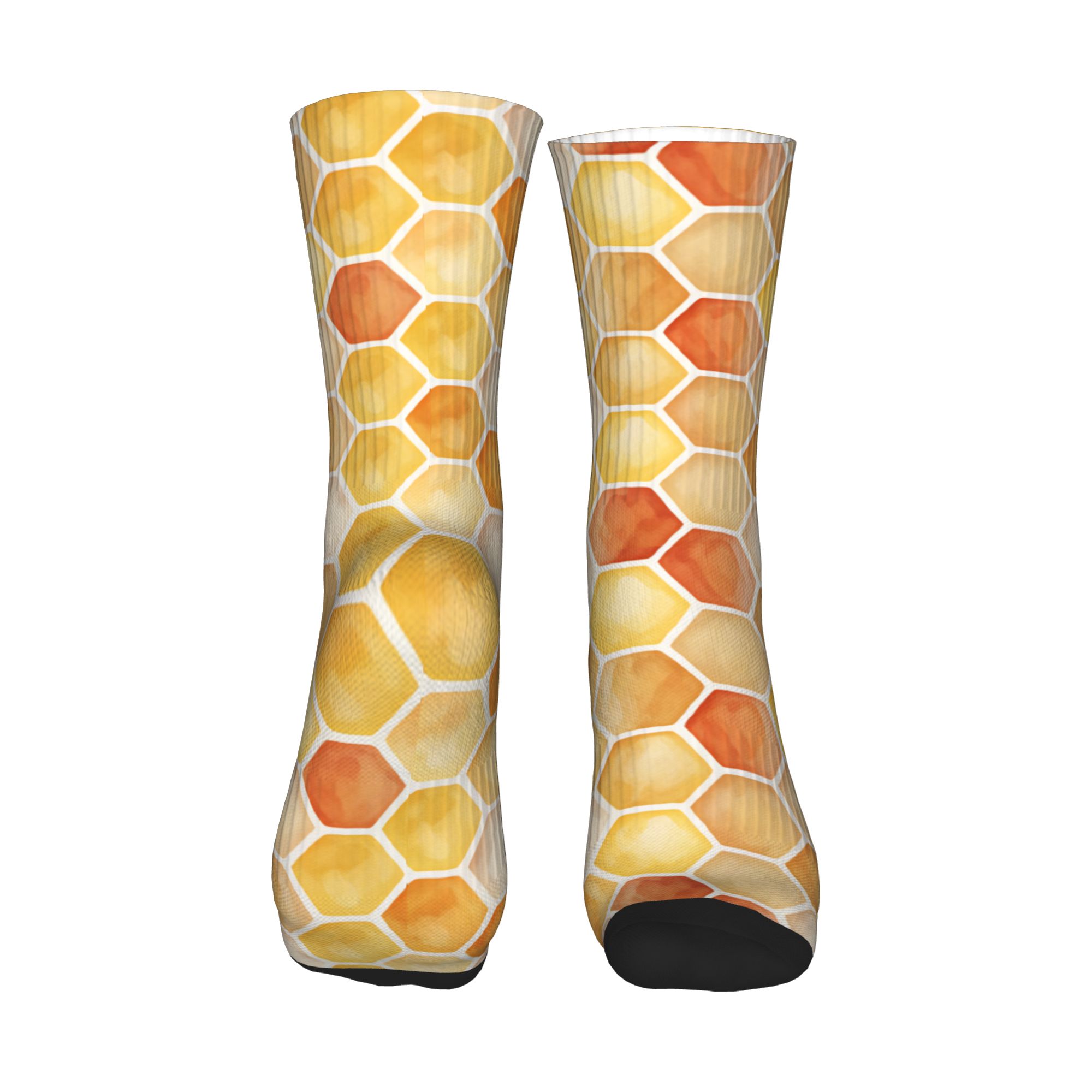 Warm Sunset Watercolor Honeyco - đánh giá và giá Dress Sock Men