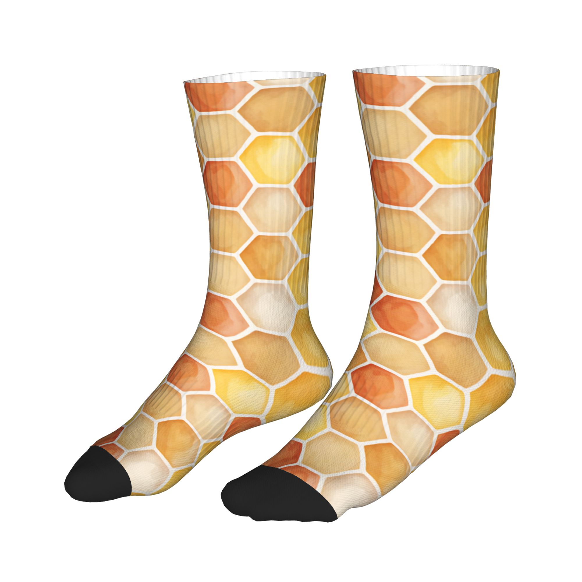 Warm Sunset Watercolor Honeyco - đánh giá và giá Dress Sock Men