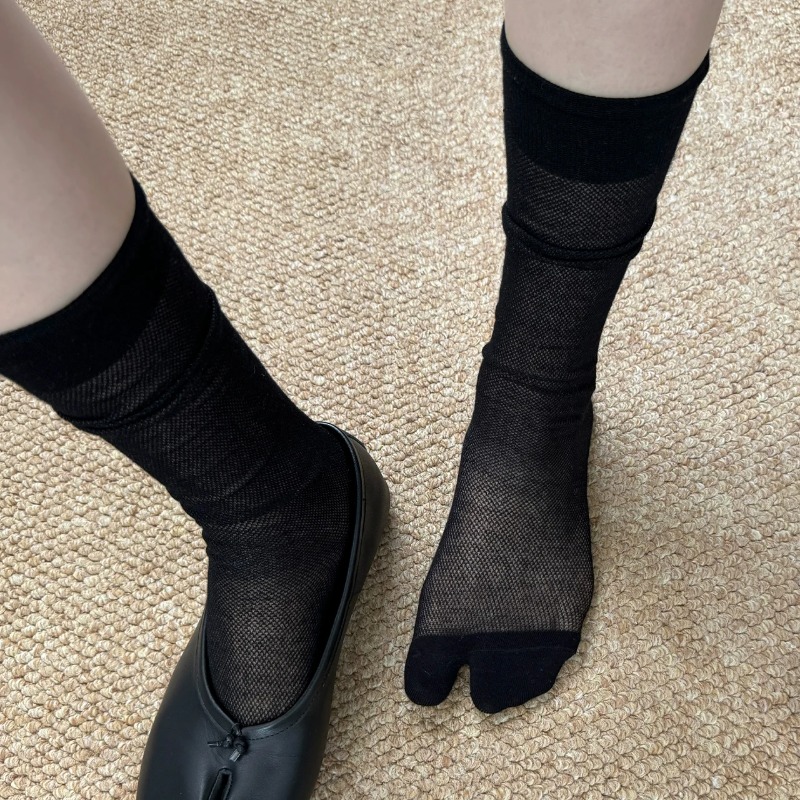 White Split Toe Socks for Wome - đánh giá và giá Toe Sock Split