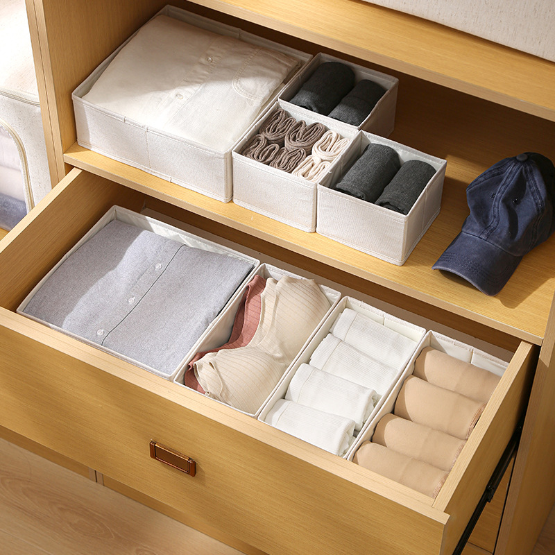 Clothes Organizer Storage Box  - đánh giá và giá Sock Organizer Tray