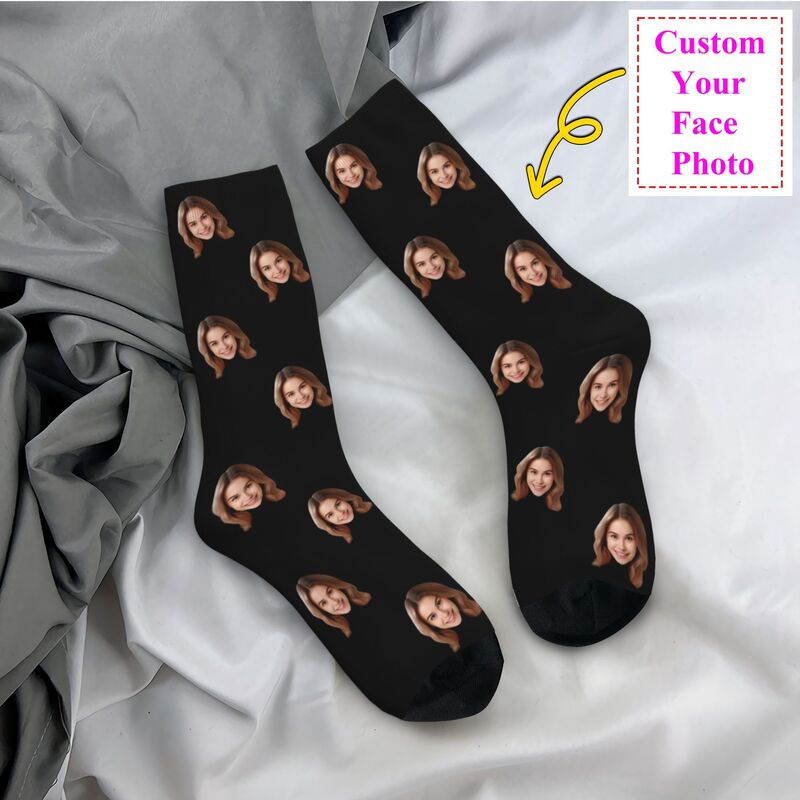 Personalized Custom Face Photo - đánh giá và giá Dress Sock Men