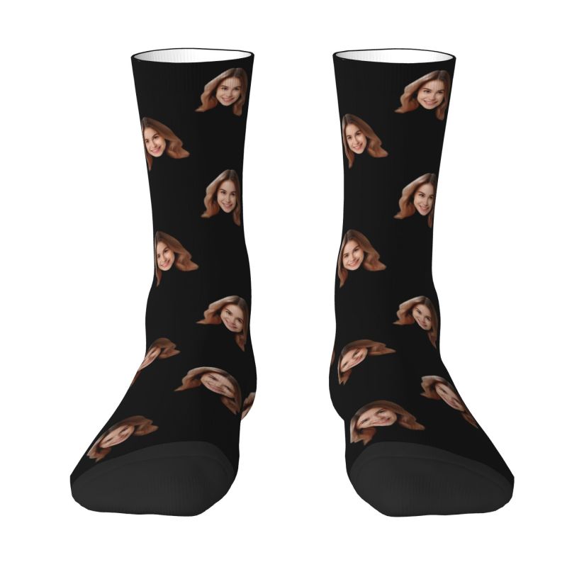 Personalized Custom Face Photo - đánh giá và giá Dress Sock Men