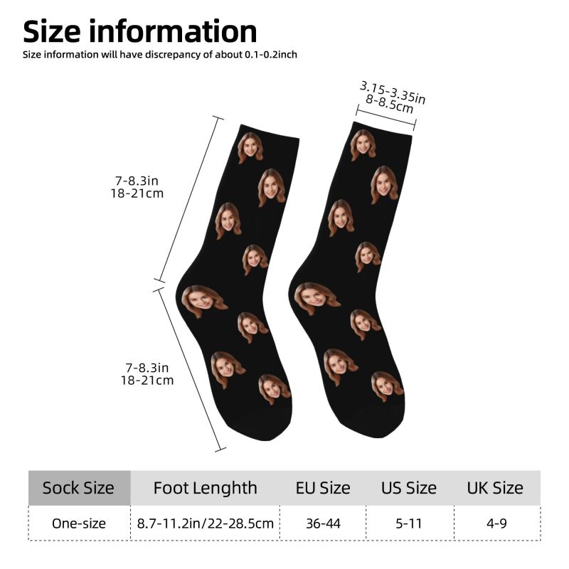 Personalized Custom Face Photo - đánh giá và giá Dress Sock Men