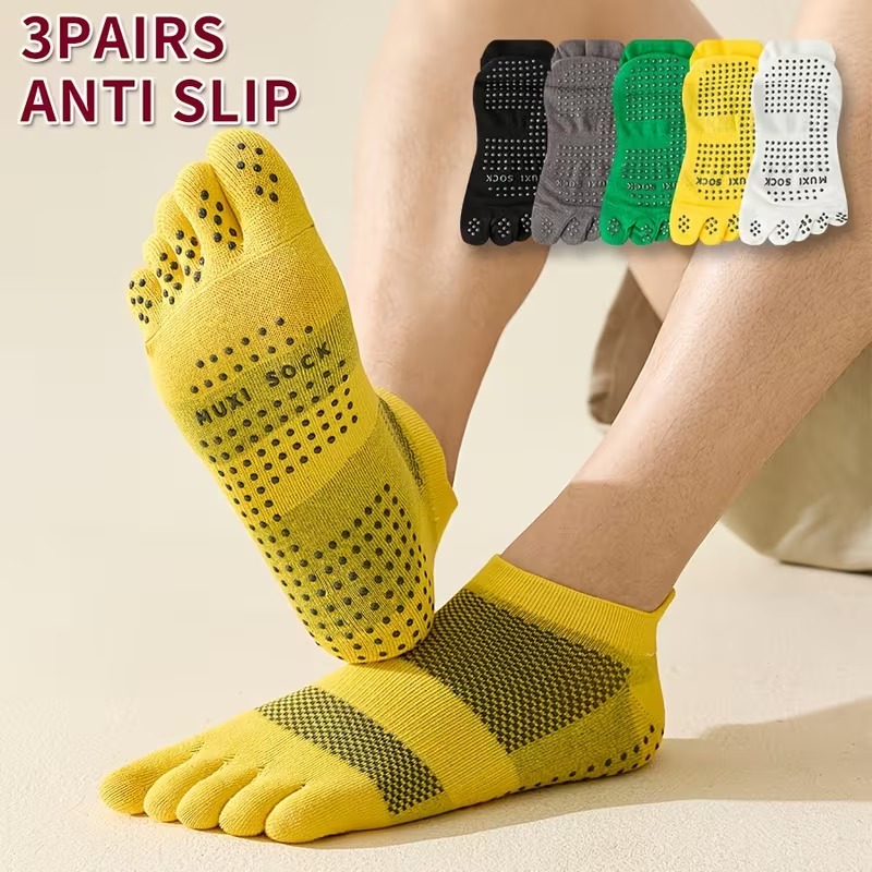 Men's 3-Pair Toe Socks Anti-Sl - đánh giá và giá Toe Sock Split