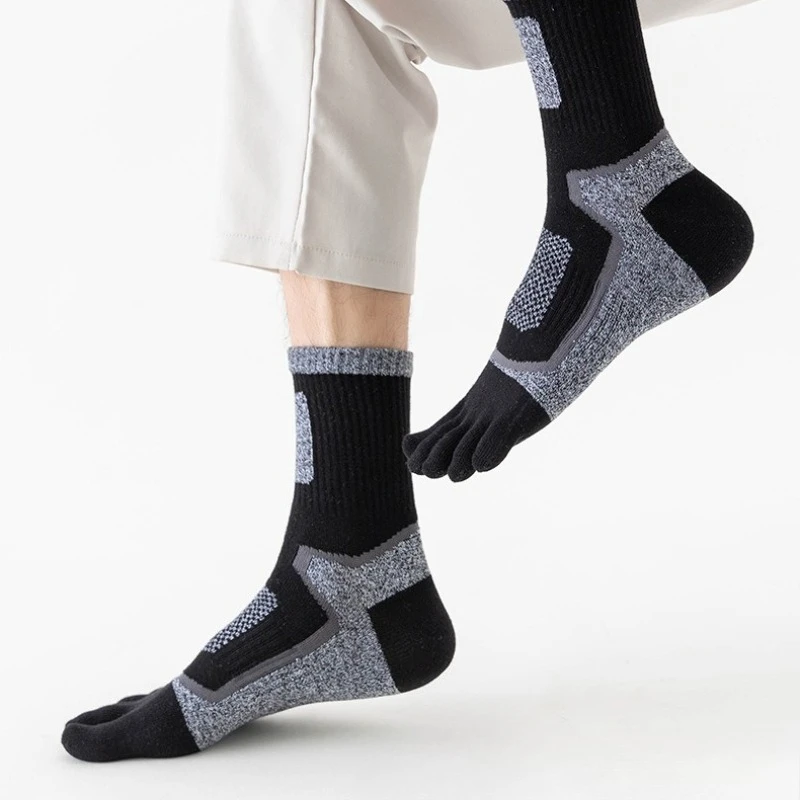 3 Pairs Men Sports Five Finger - đánh giá và giá Toe Sock Split