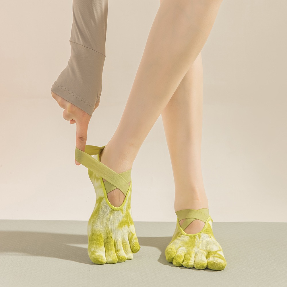 Tie-Dye Women's Five Finger Gr - đánh giá và giá Toe Sock Split