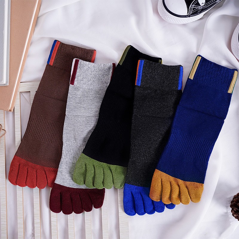 5 Pair Men's Casual Five-Toe C - đánh giá và giá Toe Sock Split