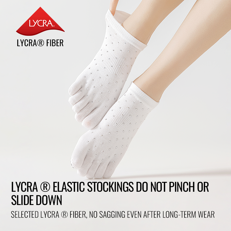 MiiOW Non-Slip Grip Pilates So - đánh giá và giá Toe Sock Split