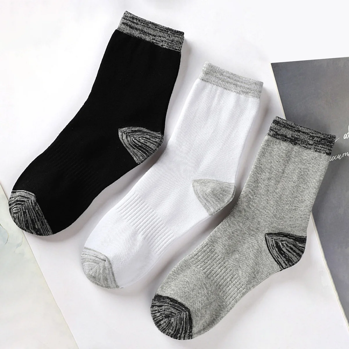 1/5 Pairs Men's Athletic Socks - đánh giá và giá Athletic Sock Cushion