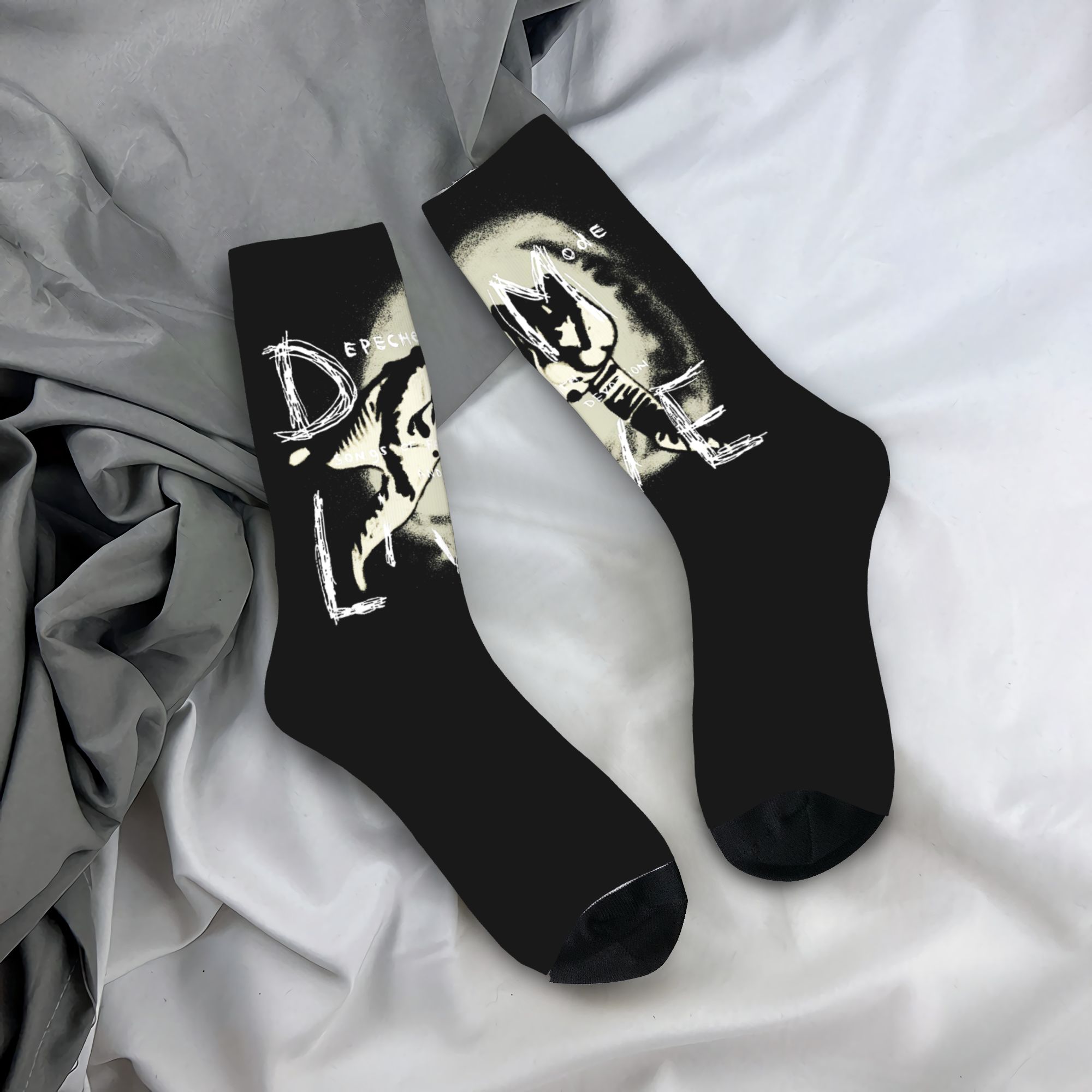 Custom Electronic Rock Depeche - đánh giá và giá Dress Sock Men