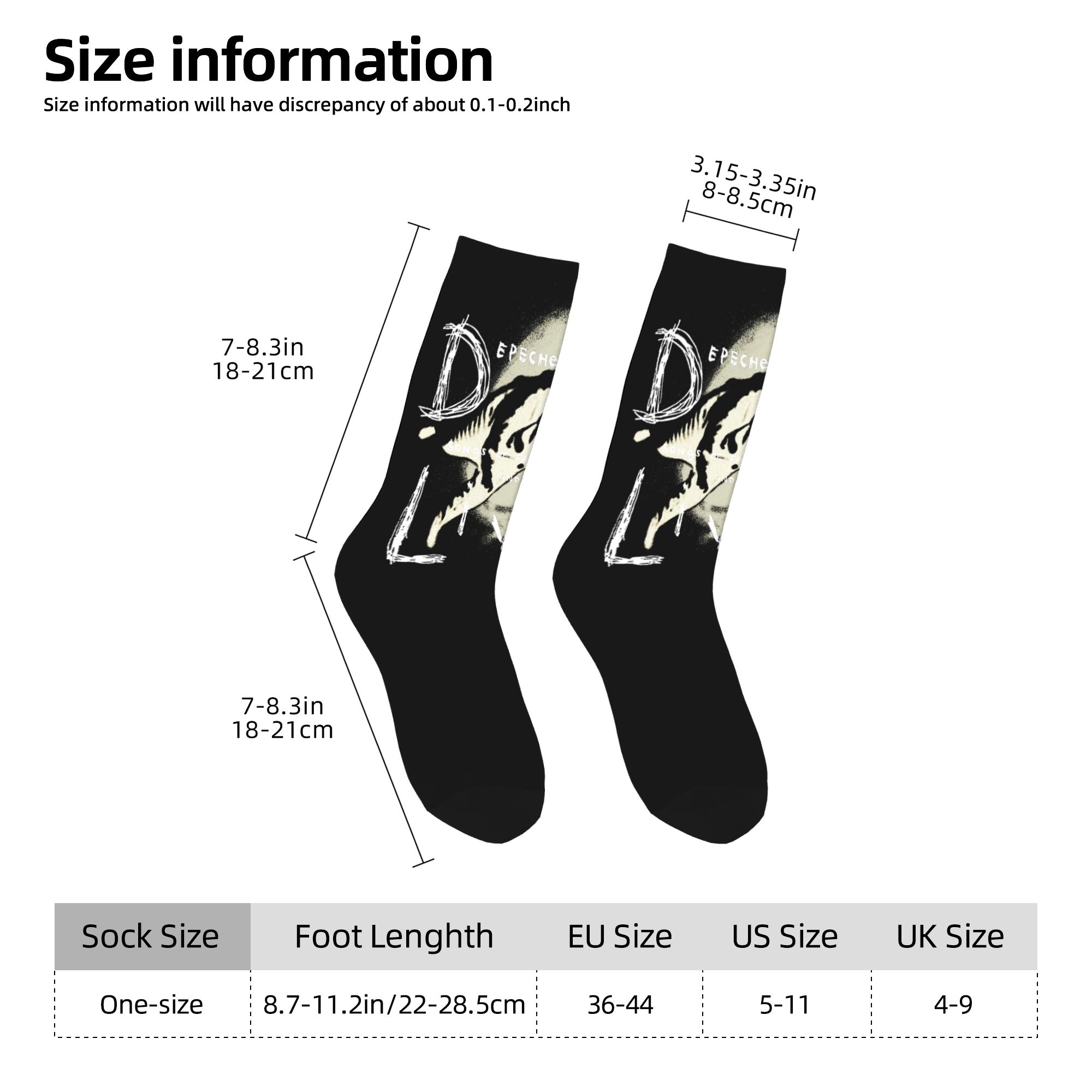 Custom Electronic Rock Depeche - đánh giá và giá Dress Sock Men