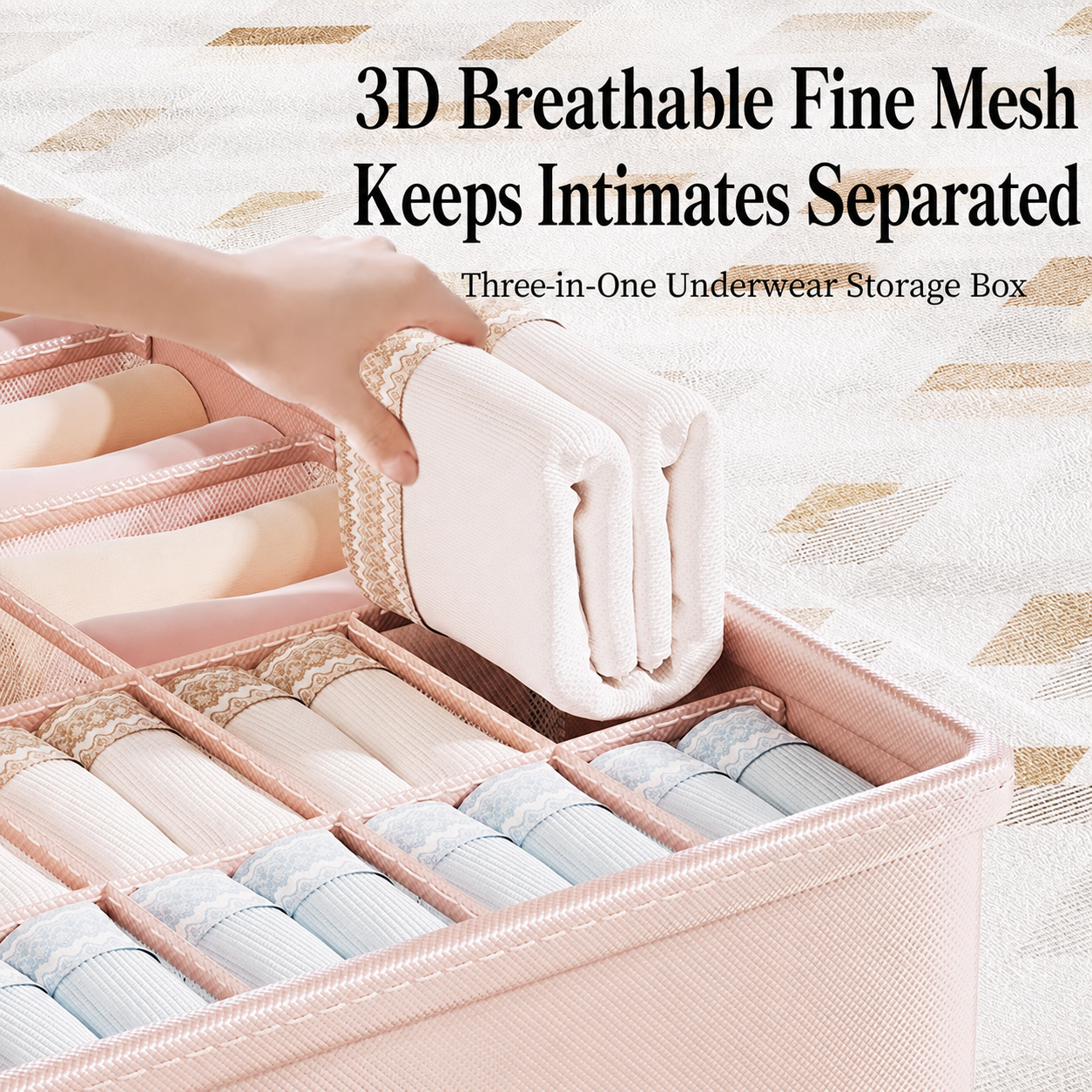 Multi-Grid Underwear Storage B - đánh giá và giá Sock Organizer Tray