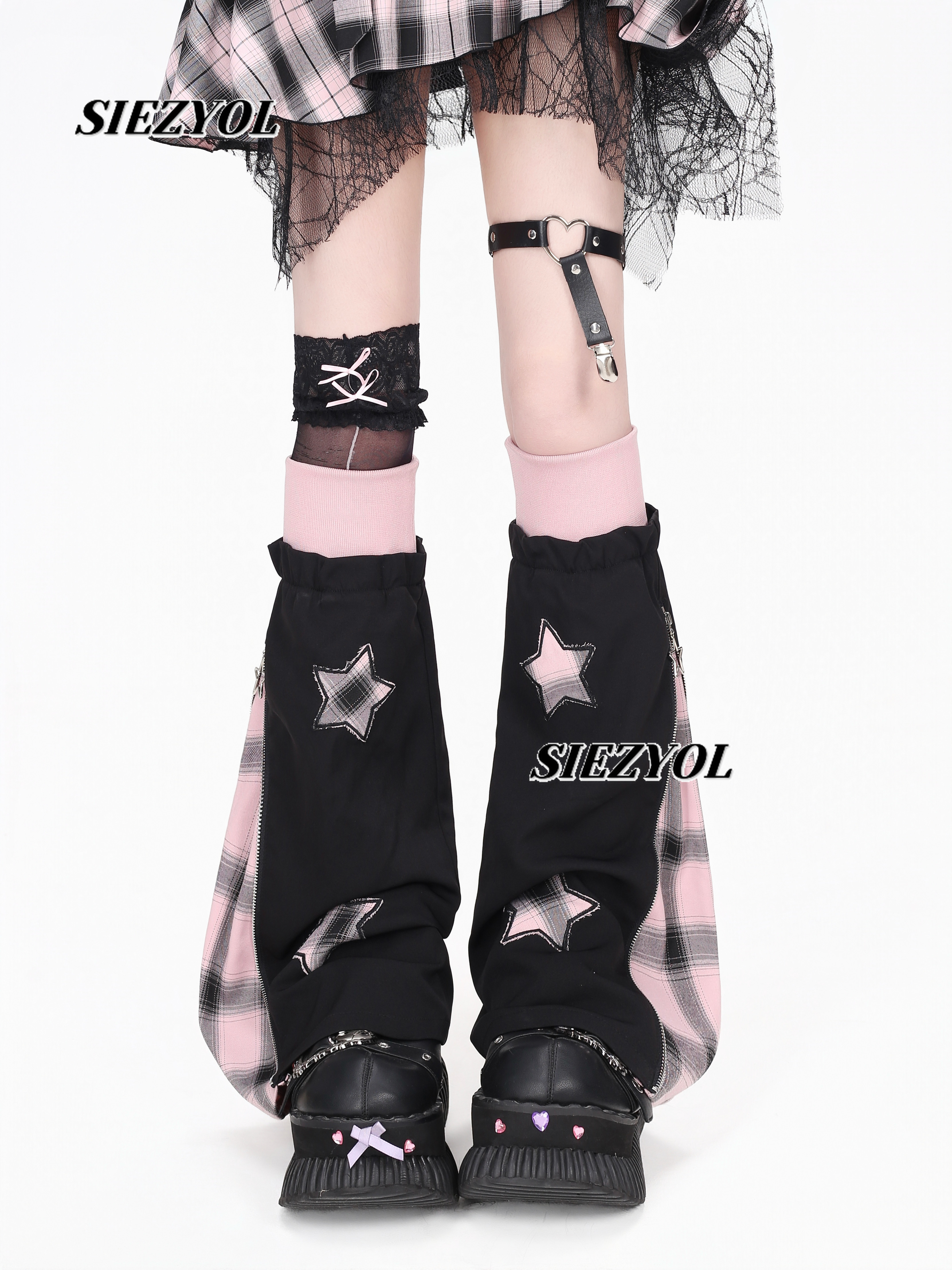 Original Plaid Leg Warmers 202 - đánh giá và giá Boot Sock Slouchy