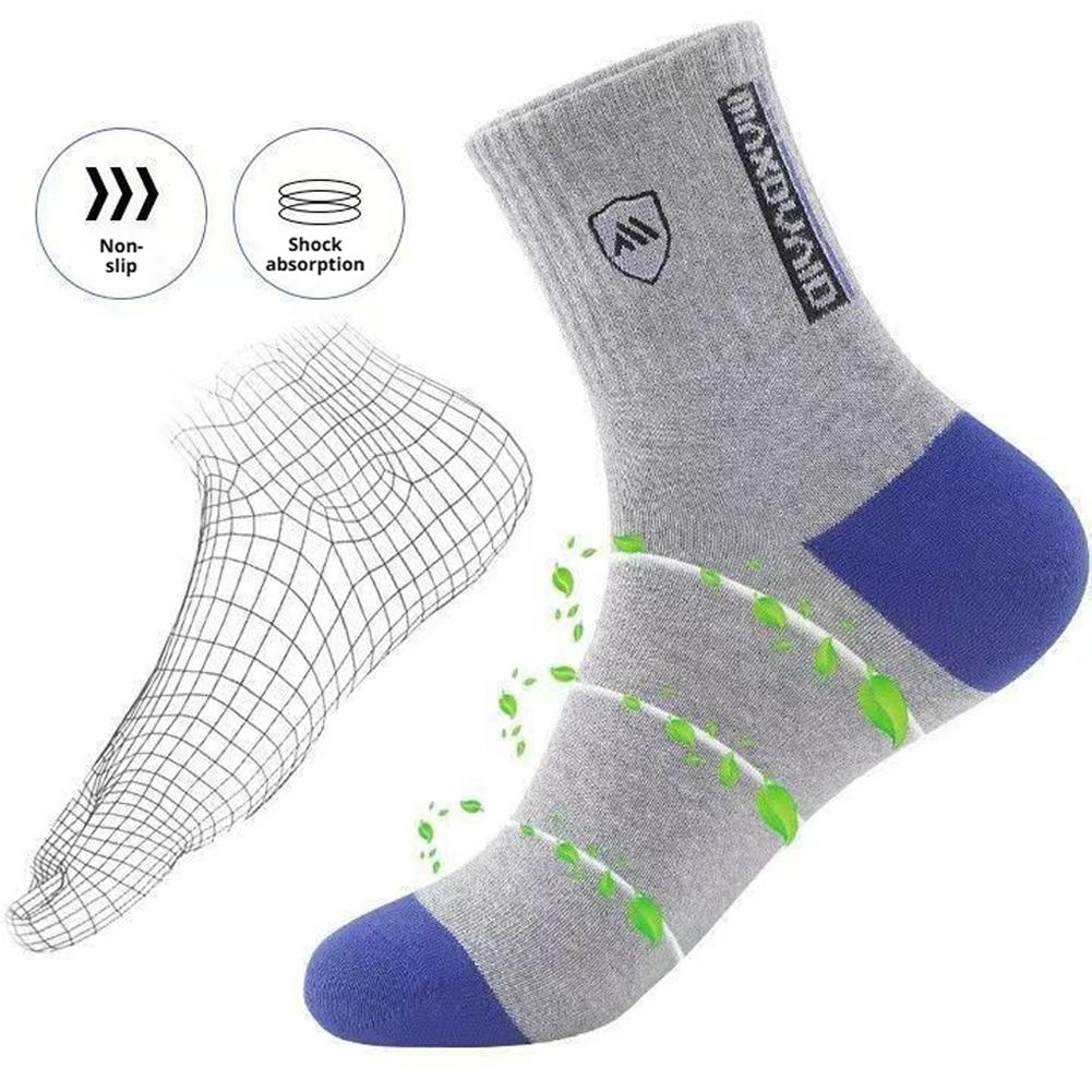 5 Pairs Men's Anti Odor & Anti - đánh giá và giá Cotton Crew Sock Pack