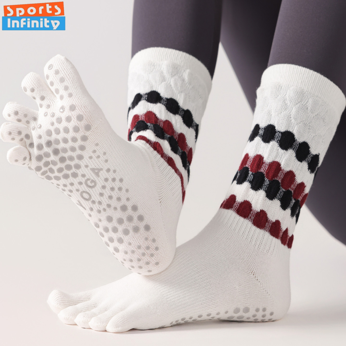 Fashion Five Finger Yoga Socks - đánh giá và giá Toe Sock Split