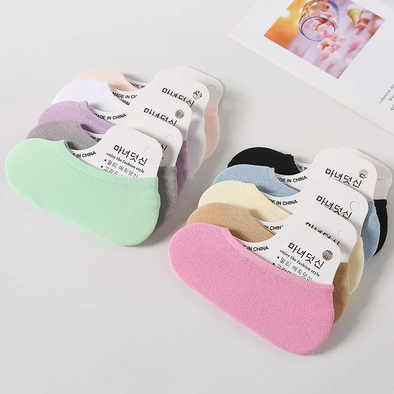 Summer Thin Colorful Girl Invi - đánh giá và giá Invisibility Sock Loafer