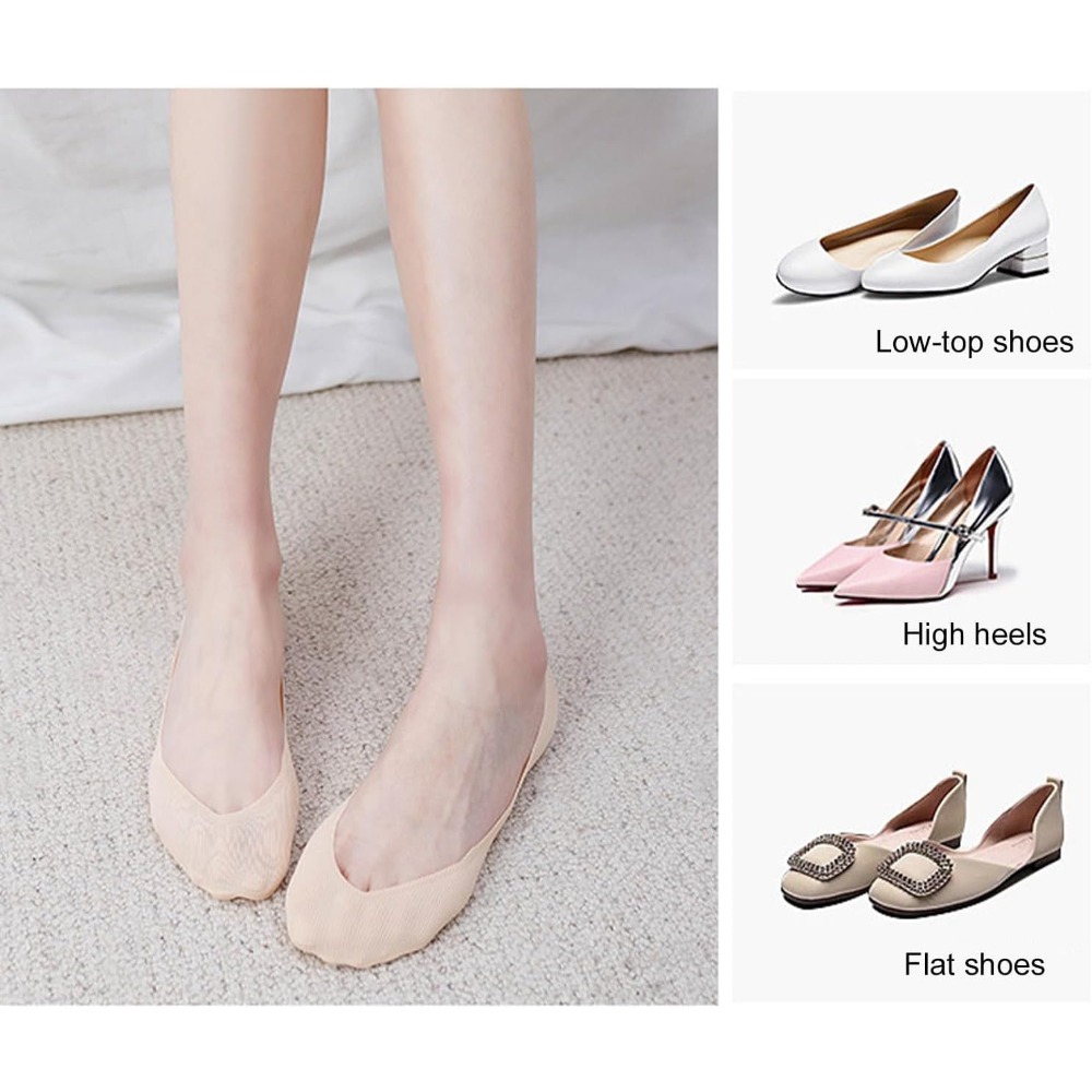 6 Pairs No Show Socks Women An - đánh giá và giá Invisibility Sock Loafer