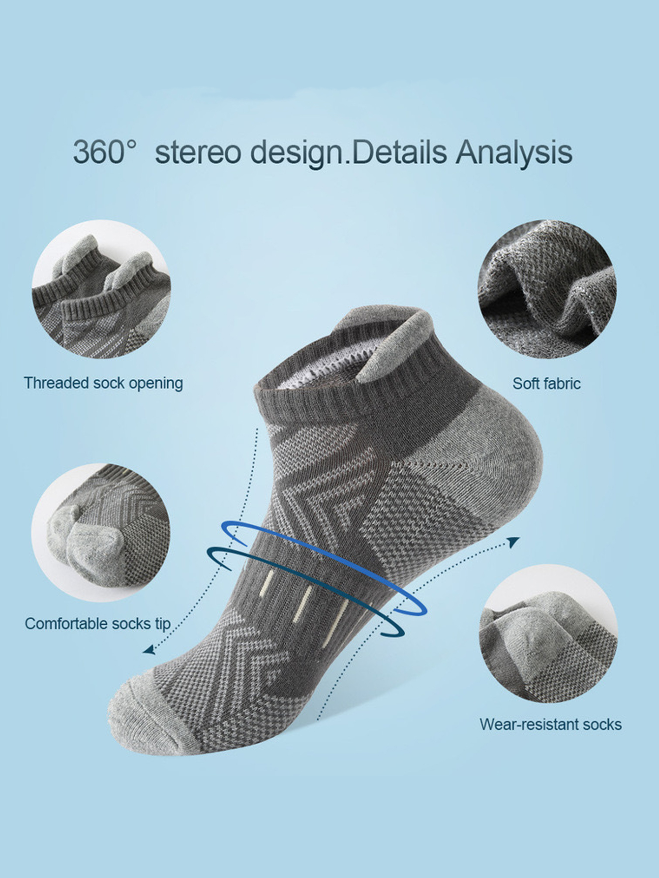 6Pairs Men's Arrow Print Ankle - đánh giá và giá Athletic Sock Cushion