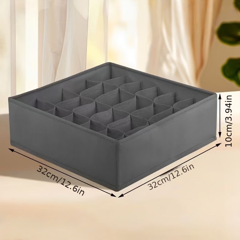 24-Compartment Fabric Drawer O - đánh giá và giá Sock Organizer Tray