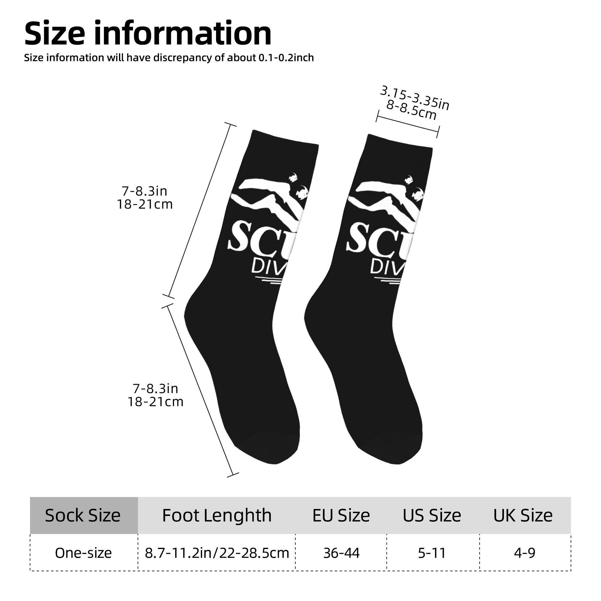 Custom Funny Scuba Diving Men  - đánh giá và giá Dress Sock Men