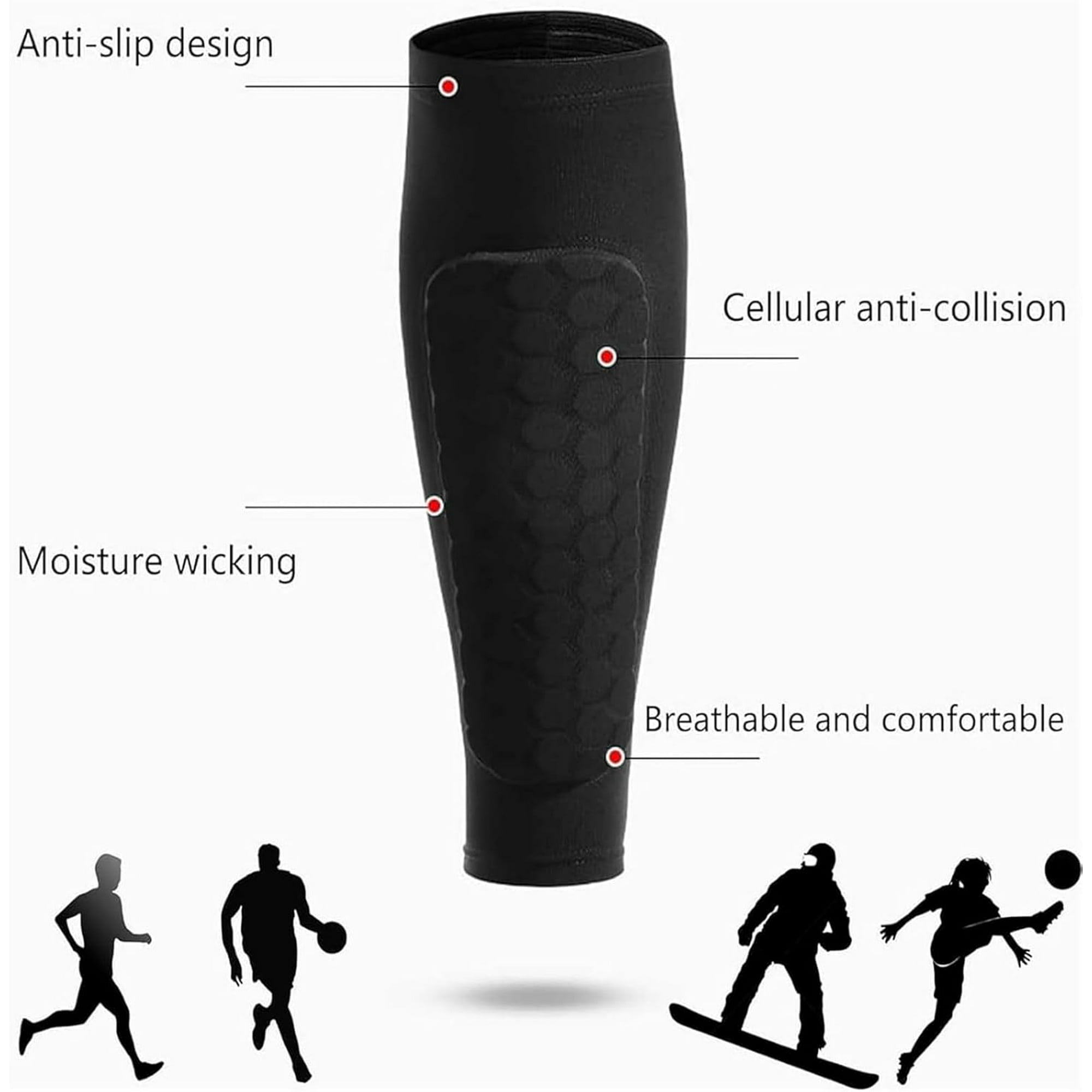 Soccer Shin Guards Shin Guard  - đánh giá và giá Compression Sleeve Calf