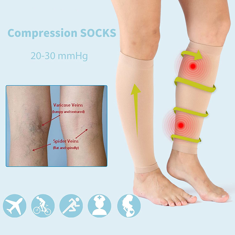 1Pair Calf Compression Sleeve  - đánh giá và giá Compression Sleeve Calf