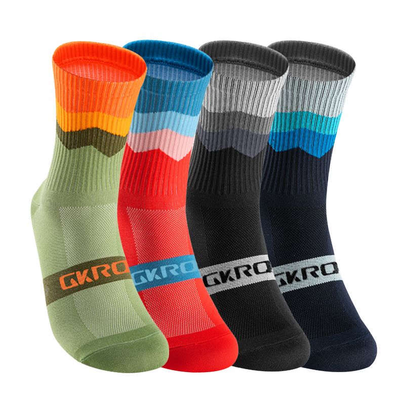 GKRQ 4 Pairs Bike Socks Men Nu - đánh giá và giá Compression Sock Medical