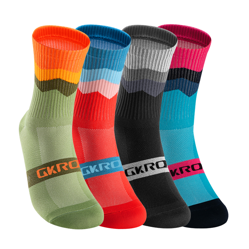 GKRQ 4 Pairs Bike Socks Men Nu - đánh giá và giá Compression Sock Medical