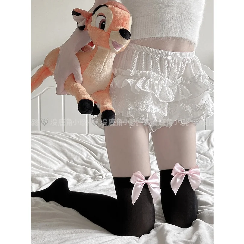 Sexy Women's Hosiery Pink Bow  - đánh giá và giá Thigh High Sock Stay Up