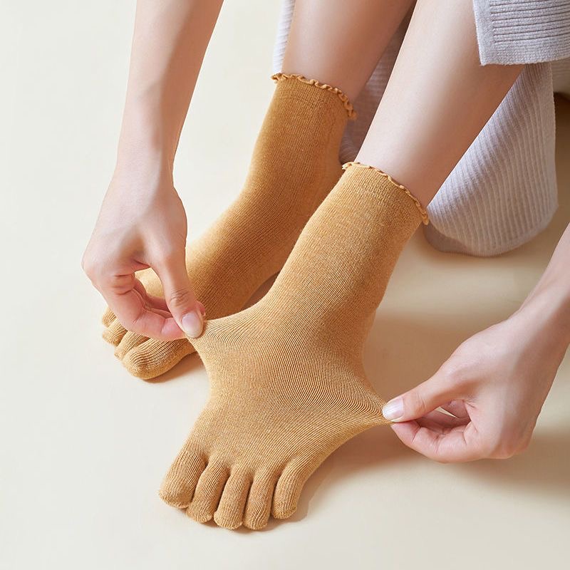 1/5 Pairs Cotton Women Five Fi - đánh giá và giá Toe Sock Split