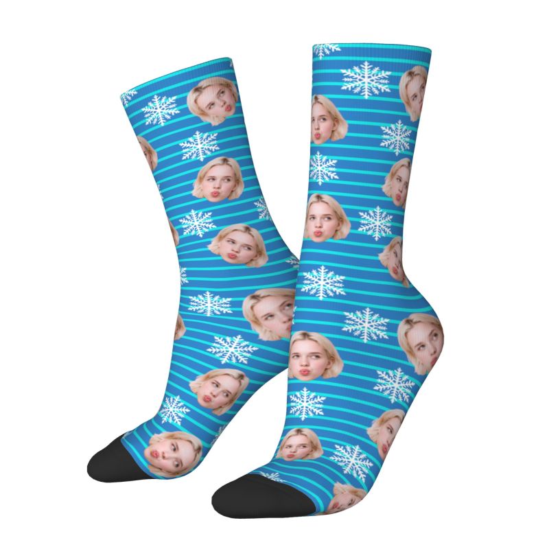 Christmas Face Photo Personali - đánh giá và giá Dress Sock Men